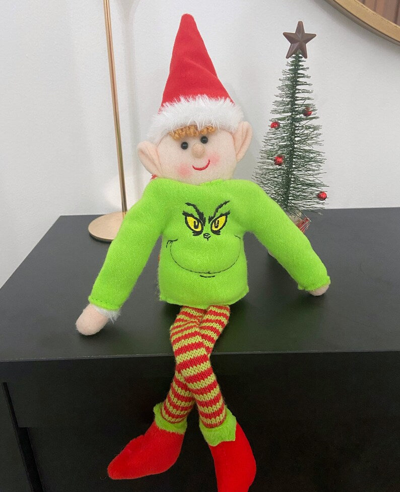 Grinch Elf Sweater