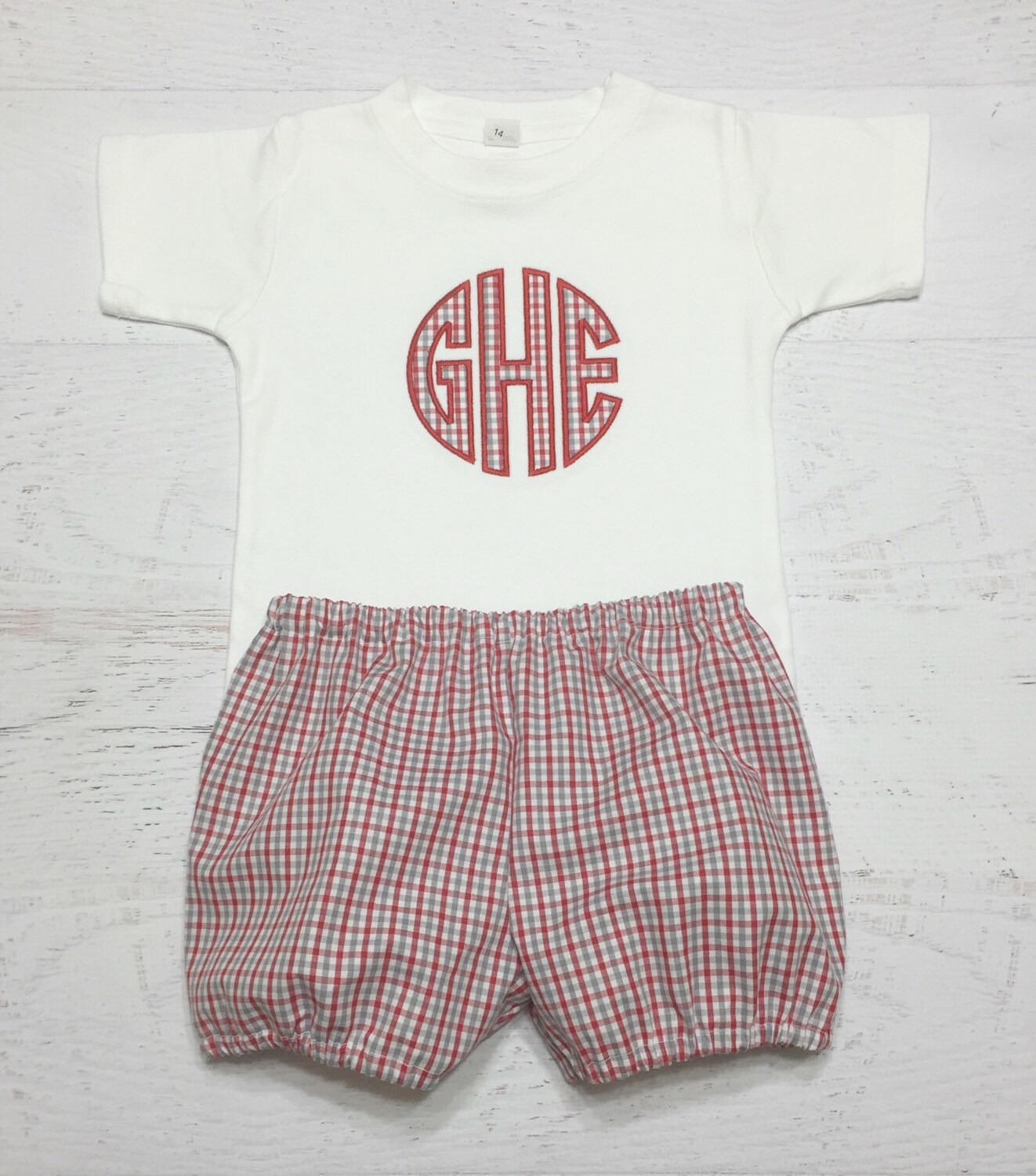Alabama Monogram Shorts Outfit