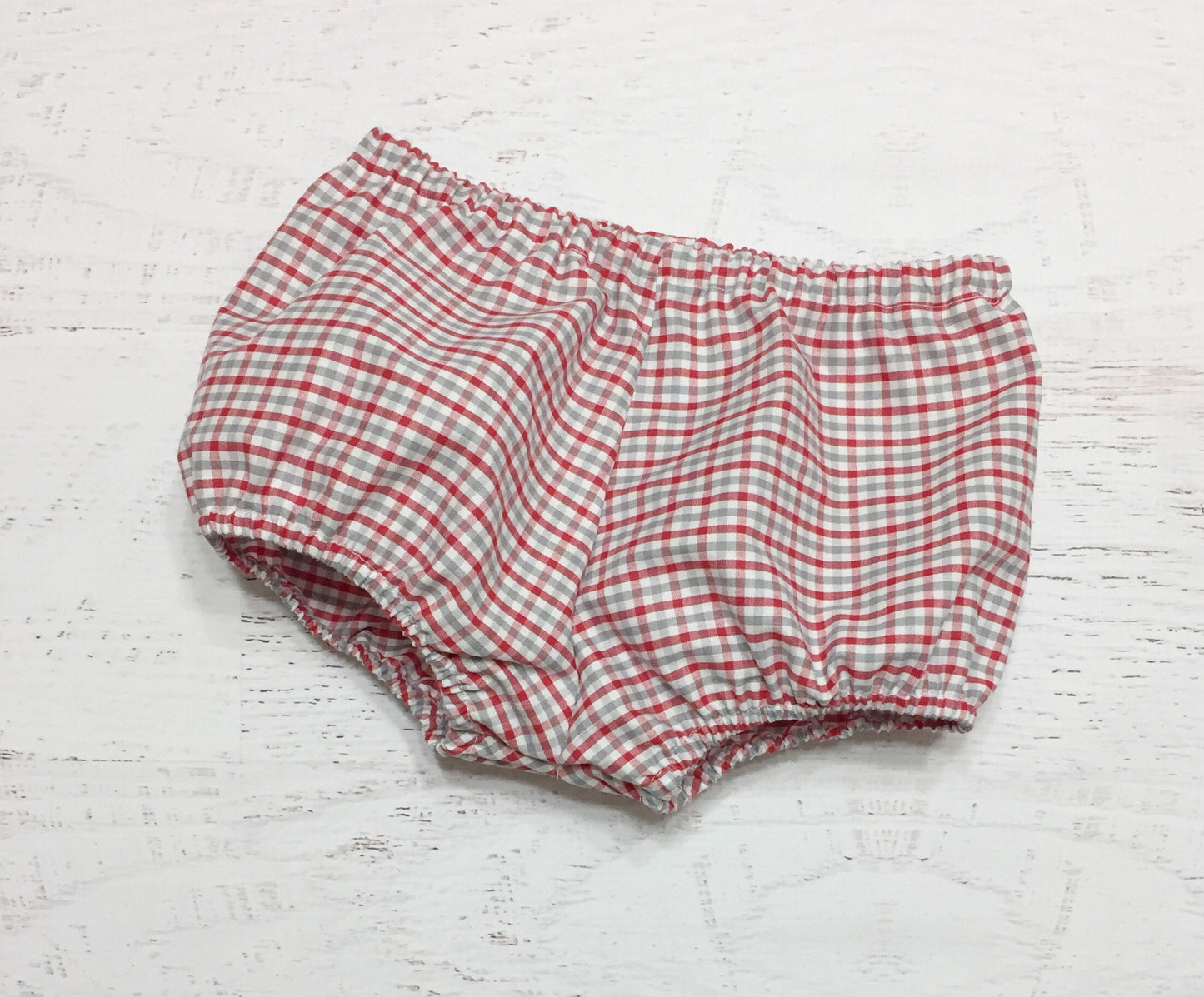 Alabama Elephant Plaid Diaper Cover Outfit