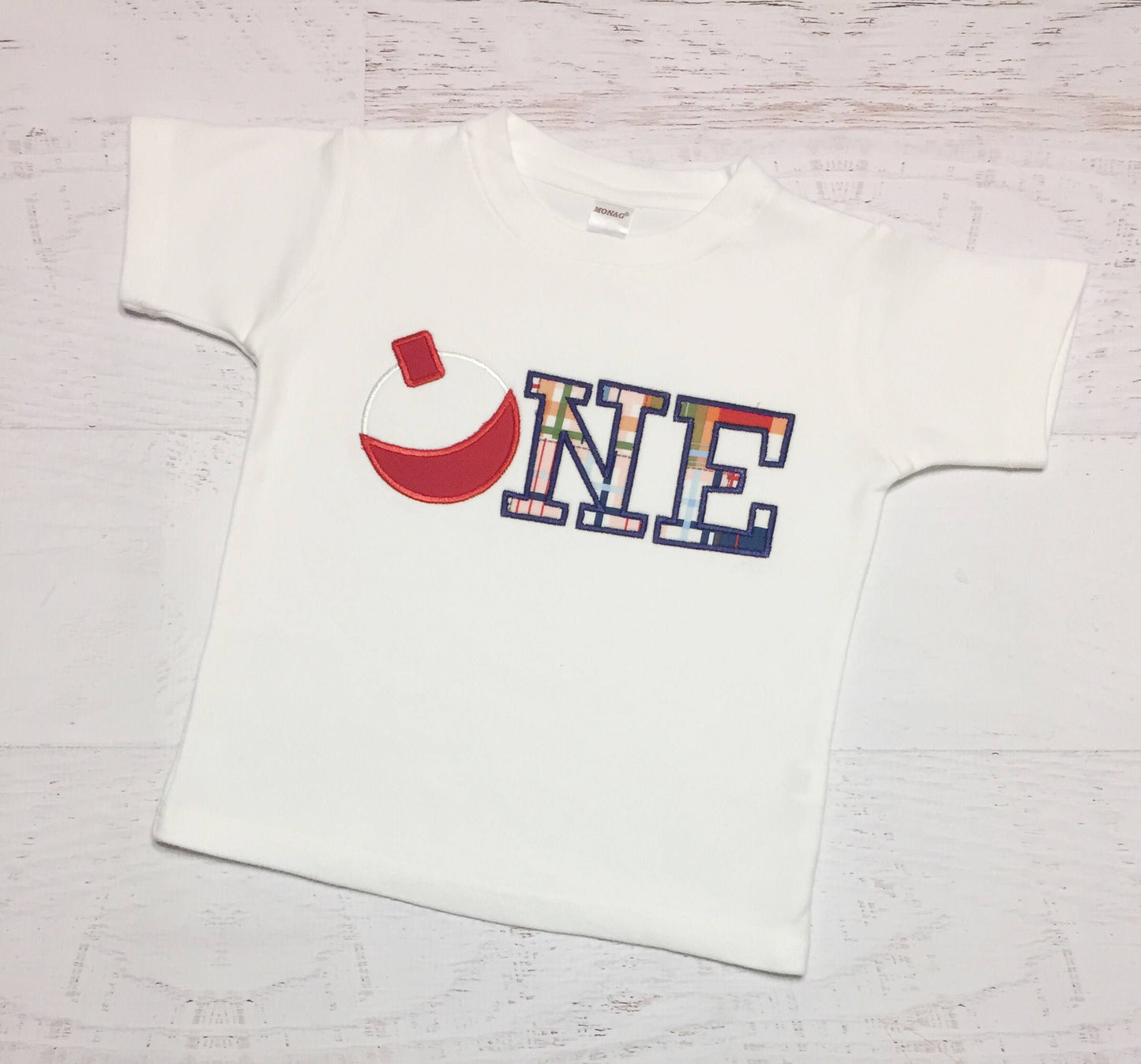 Fishing Bobber 1st Birthday Diaper Cover Set