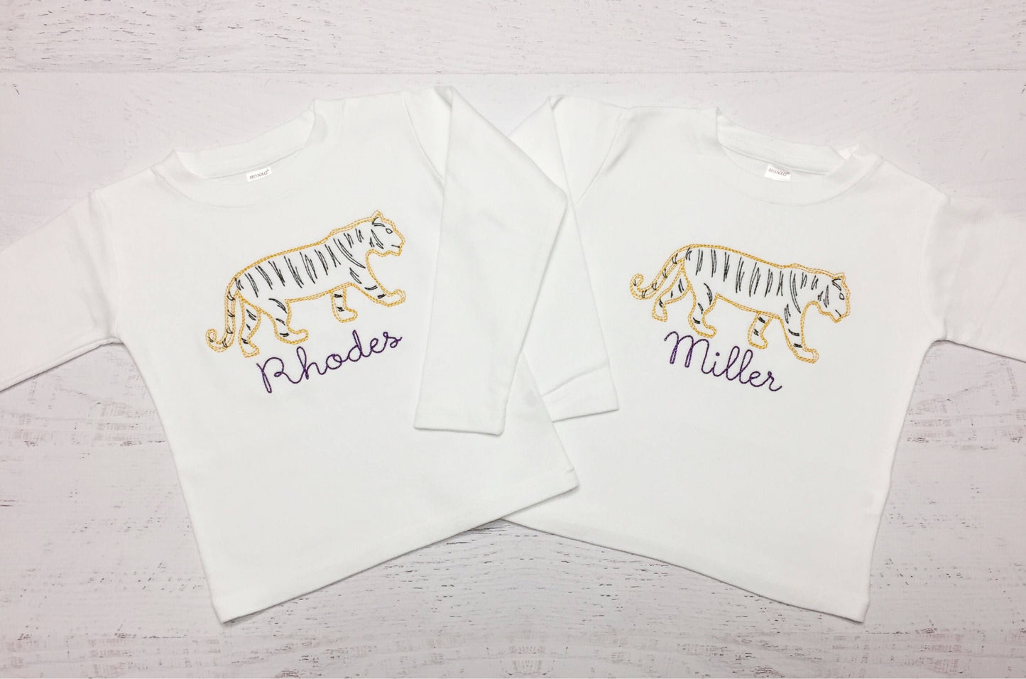 LSU Tiger Diaper Cover Set