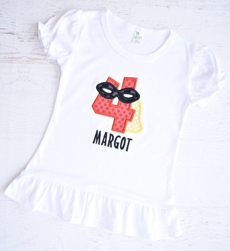 Incredibles Inspired Birthday Shirt
