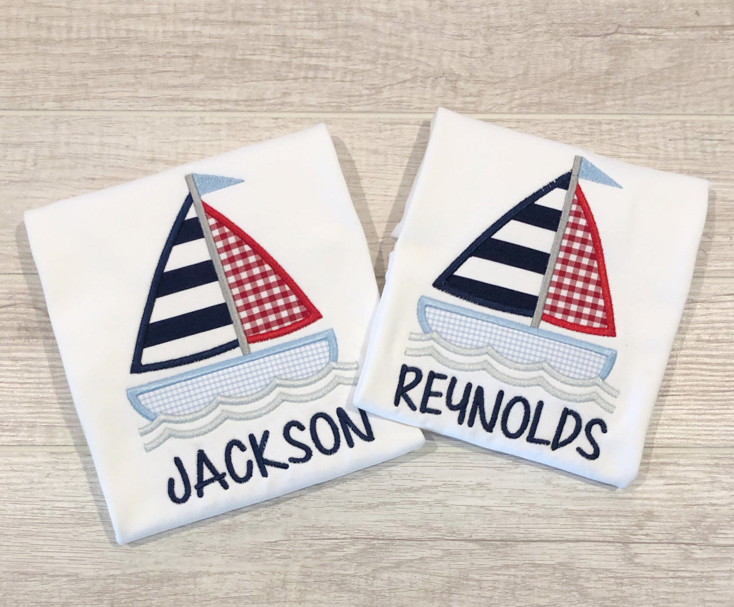 Sailboat Applique Shirt