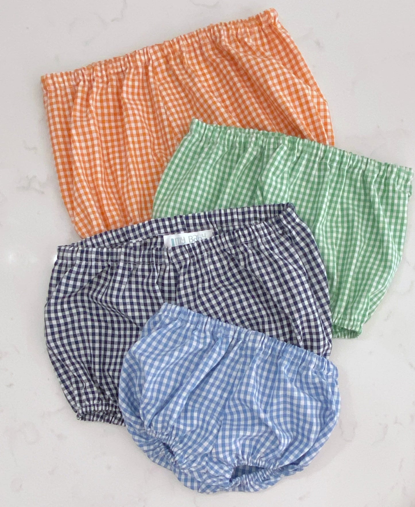 Gingham Diaper Cover