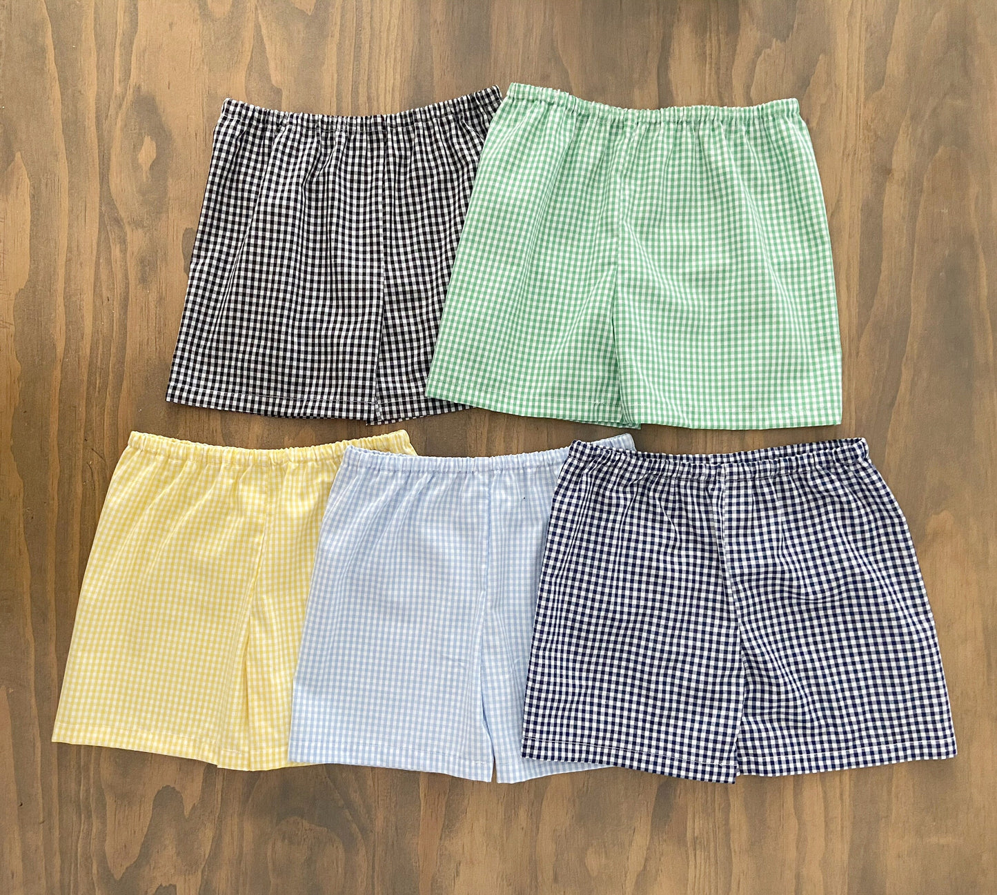 Gingham Shorts
