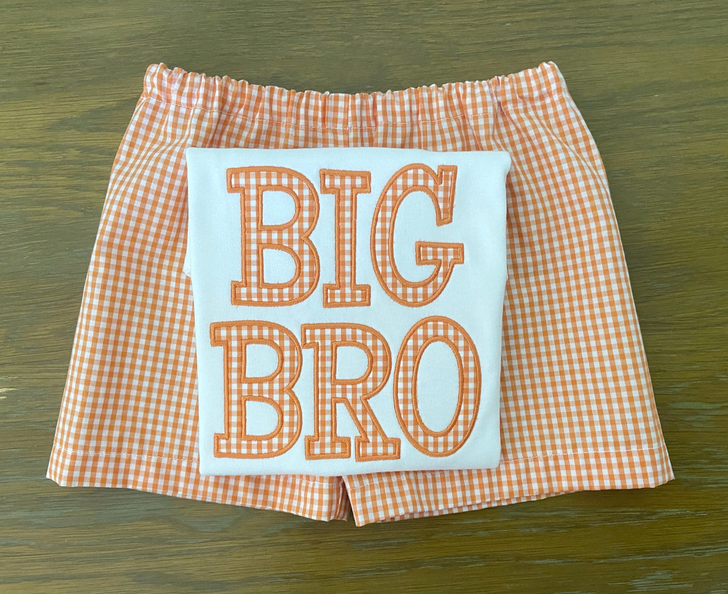 Ginghgam Big Bro Outfit