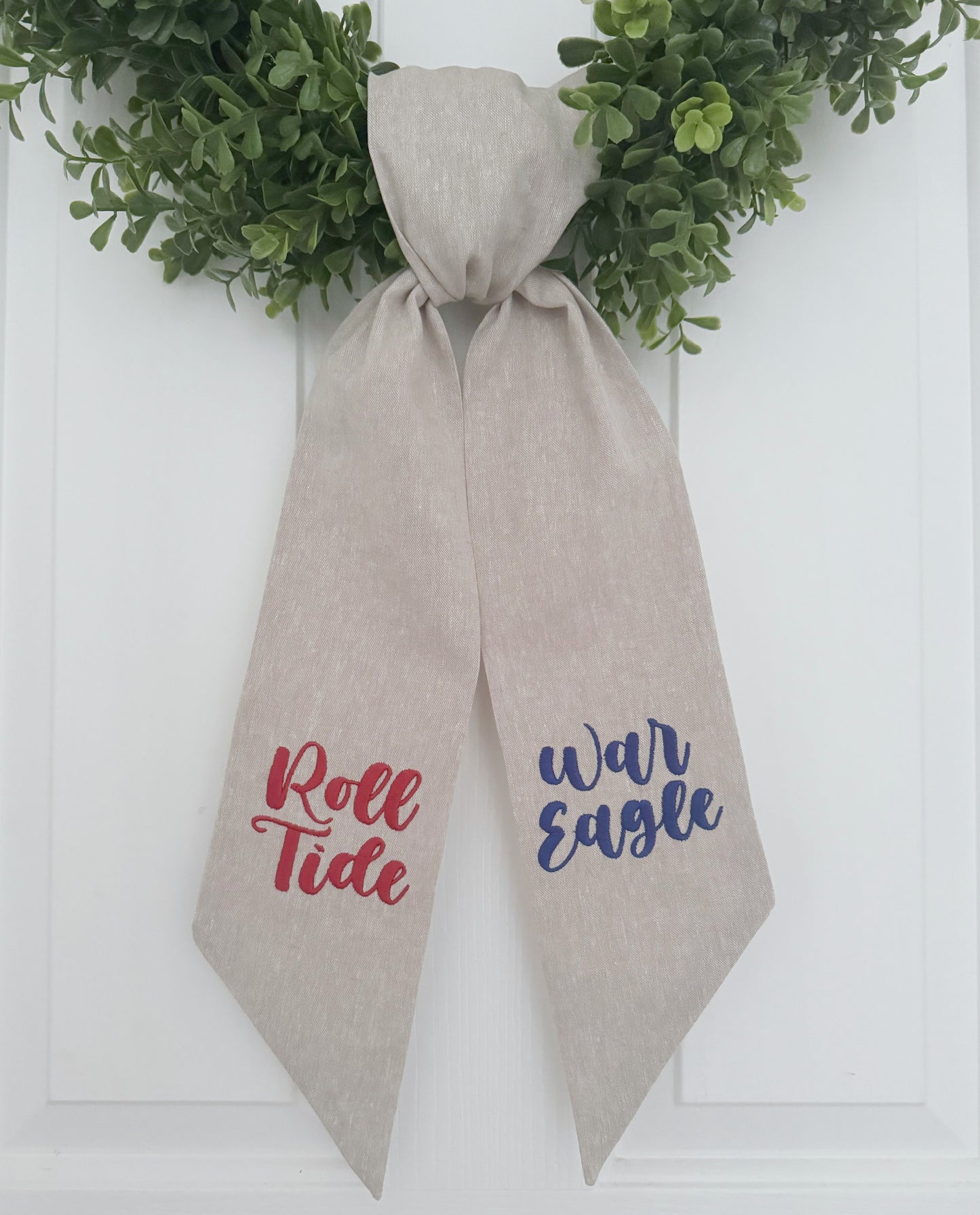 House Divided Wreath Sash
