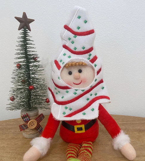 Christmas Tree Cake Elf Costume