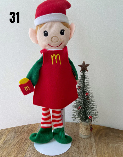 McDonald's Elf Costume