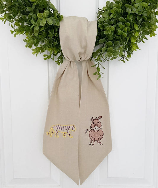 House Divided Wreath Sash