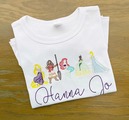 5 Princesses Shirt