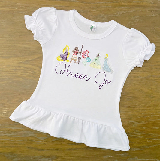 5 Princesses Shirt