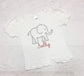 Alabama Elephant Plaid Diaper Cover Outfit