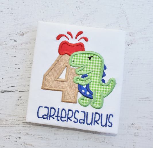 Dinosaur Birthday Shirt