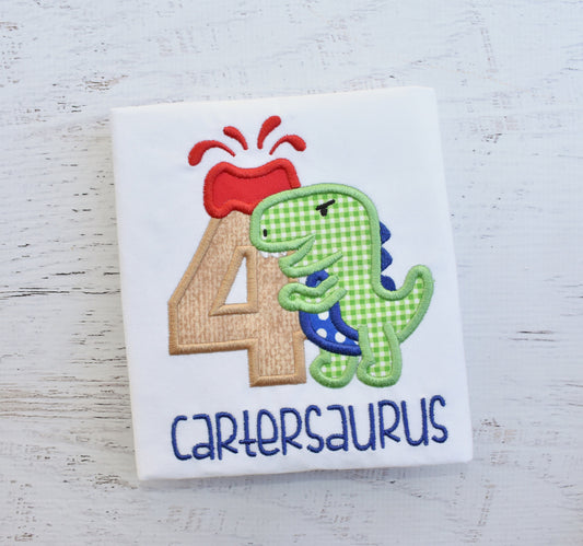 Dinosaur Birthday Shirt