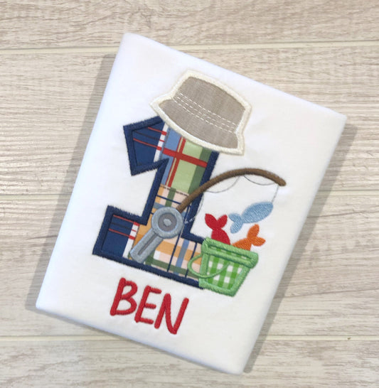 OFishally One Birthday Shirt