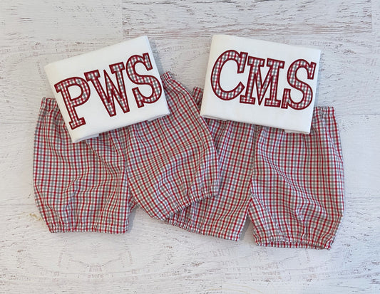 Alabama Monogram Shorts Outfit