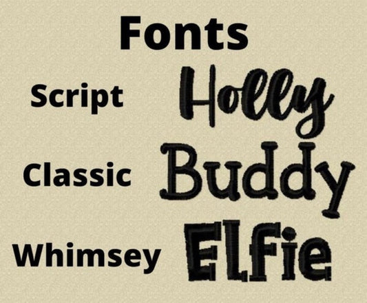 Personalized Elf Sweater