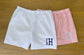 Monogrammed Seersucker Shorts
