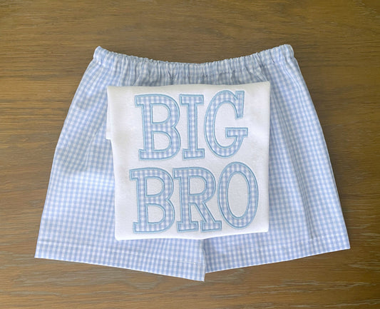 Ginghgam Big Bro Outfit