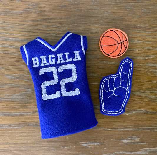 Personalized Elf Basketball Jersey