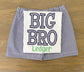 Personalized Gingham Big Bro Outfit