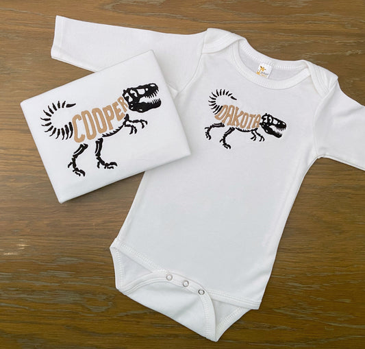 Personalized Dinosaur Shirt