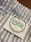 Monogrammed Seersucker Shorts