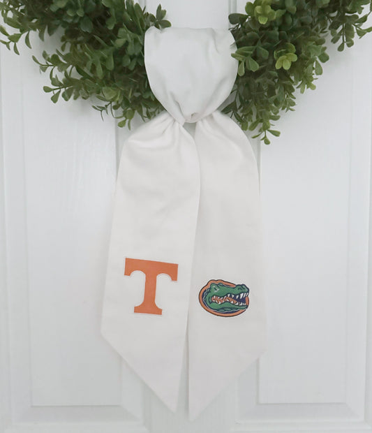 House Divided Wreath Sash